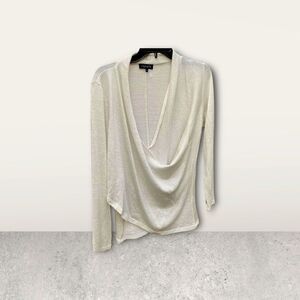 1 State Criss Cross Sparkle Top Sz Large NWT